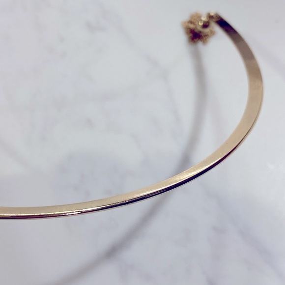 NWOT Vera Bradley semi precious collar necklace gold tone and pink stone sale - Picture 4 of 5